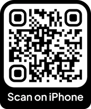 Scan this QR code on iPhones