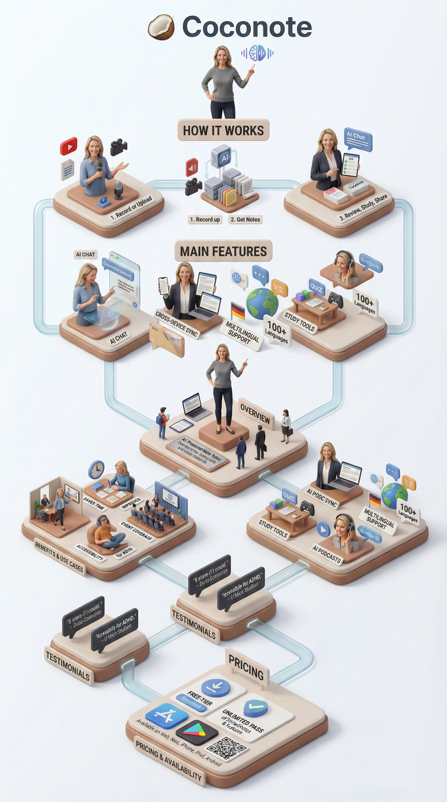 Sample 3D Infographic